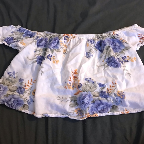 forever 21 flowy crop top - Picture 1 of 1